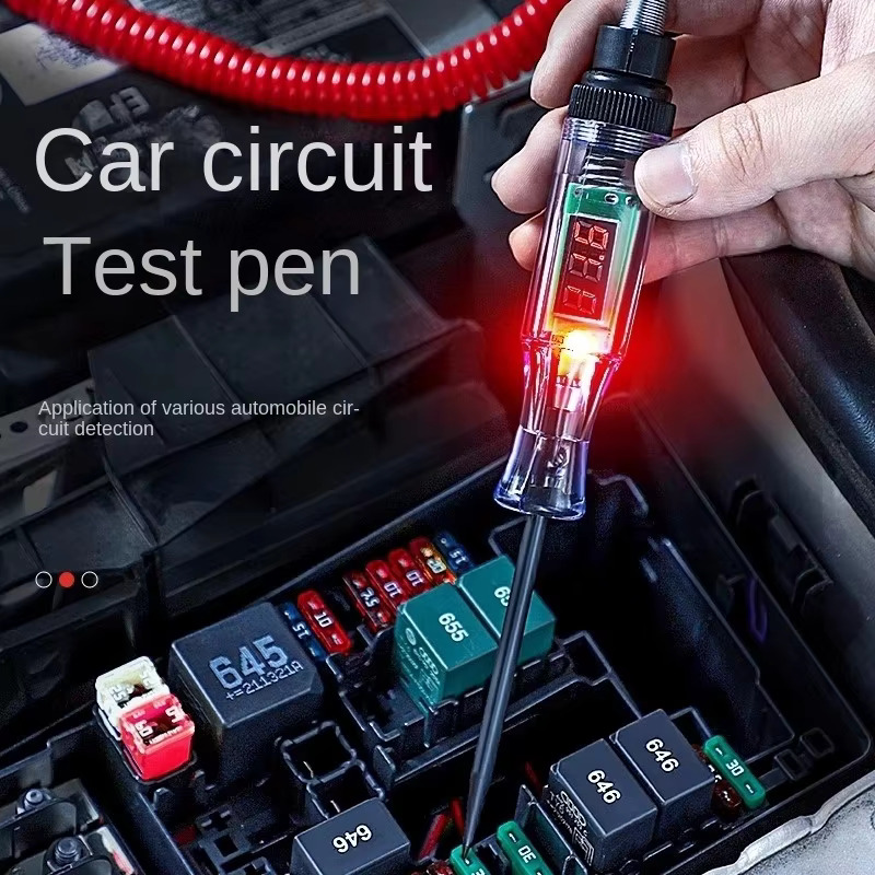 Car Diagnostic Tool - 5V-120V Car Tester Pen Voltage Circuit