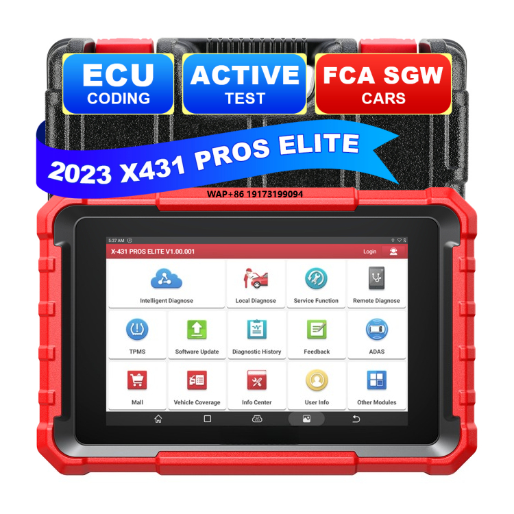 Car Diagnostic Tool - Professional X431 Pros Elite OBD2 Car