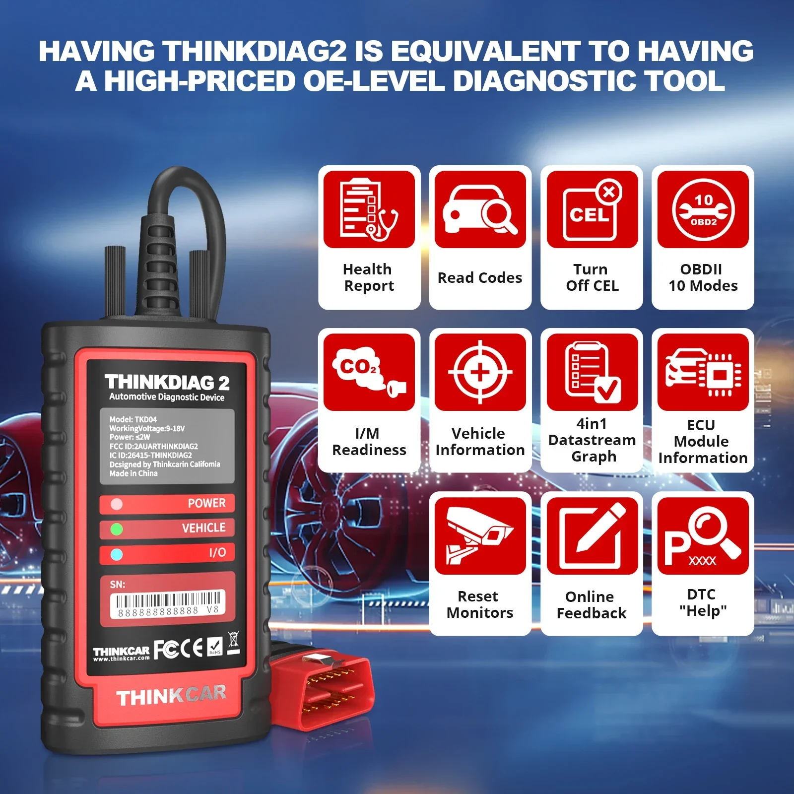 2026 Premium 2024 Car Scanner  - Car Diagnostic Tool recension och pris