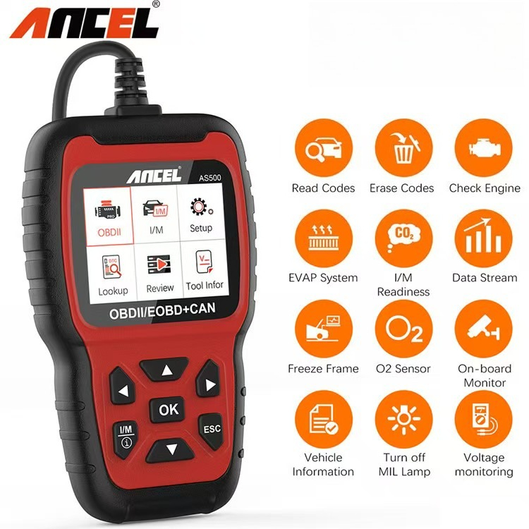 All OBDII functions Multi-lang - Car Diagnostic Tool recension och pris