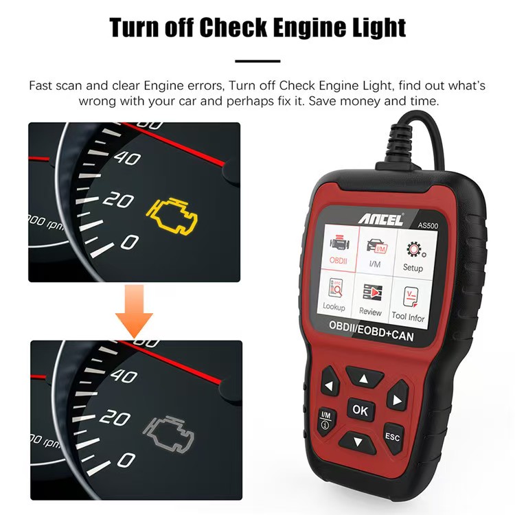 All OBDII functions Multi-lang - Car Diagnostic Tool recension och pris