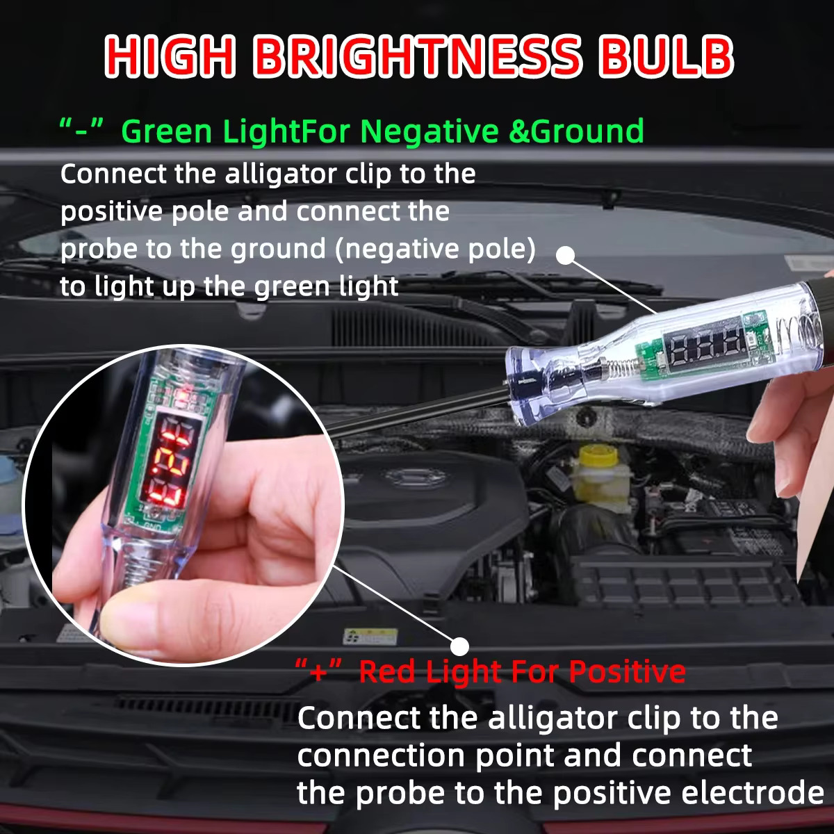 5V-120V Car Tester Pen Voltage - Car Diagnostic Tool recension och pris